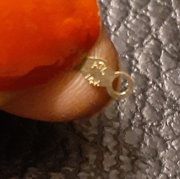 14K AMYTHEST/ ACCENT DIAMOND BRACELET 7"L - Picture 4 of 8